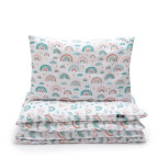 T-TOMI Povlečení do postýlky Rainbow