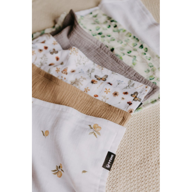 T-TOMI Mušelínová plena pod hlavičku Lemonade