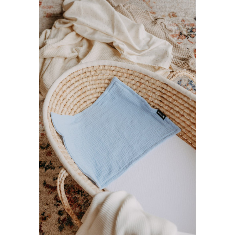 T-TOMI Mušelínová plena pod hlavičku Blue