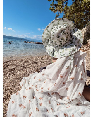 T-TOMI Mušelínový klobouček Eucalyptus (1-2 roky)