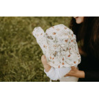 T-TOMI Mušelínový klobouček Meadow (0-6 měsíců)