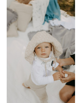 T-TOMI Mušelínový klobouček Lemonade (1-2 roky)