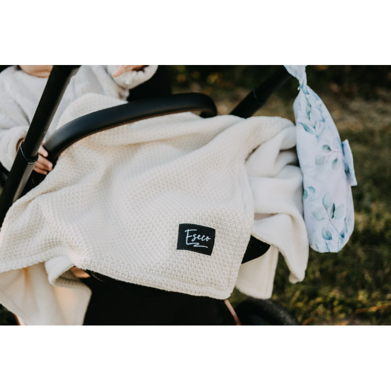 T-TOMI Pletená deka WARM Cream