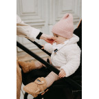 T-TOMI Capáčky TEDDY Grey (3-6 měsíců) WARM