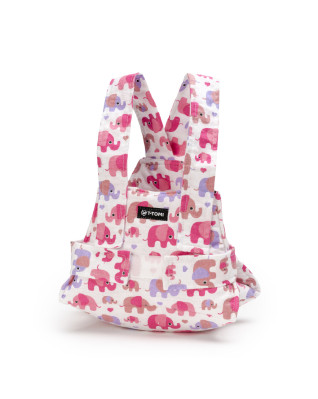 T-TOMI Ortopedická abdukční peřinka ( typ Frejkova peřinka) Pink elephants