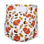 T-TOMI Kalhotková plena AIO - přebalovací set suchý zip Squirells