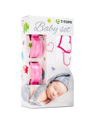 T-TOMI BABY SET - Hearts