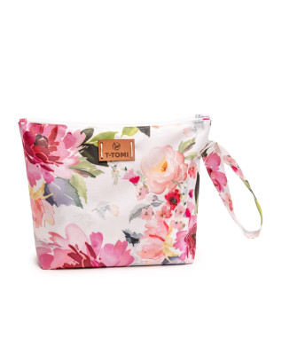 T-TOMI Big Baggie Watercolor flowers