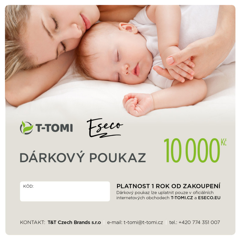 T-TOMI Dárkový poukaz 10000