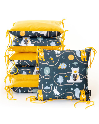 T-TOMI Polštářkový mantinel Animal friends