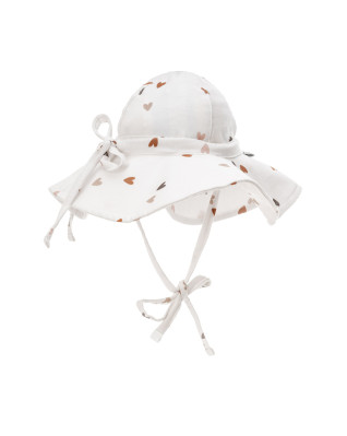 T-TOMI Mušelínový klobouček Love (1-2 roky)