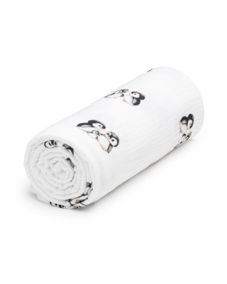 T-TOMI Mušelínová osuška Penguin