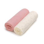 T-TOMI Mušelínové pleny Rose sparkle