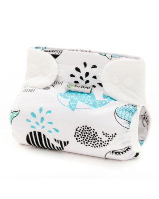 T-TOMI Ortopedické abdukční kalhotky - patentky Whales (3-6kg) 