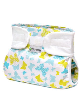 T-TOMI Ortopedické abdukční kalhotky - suchý zip Butterflies (5-9kg)