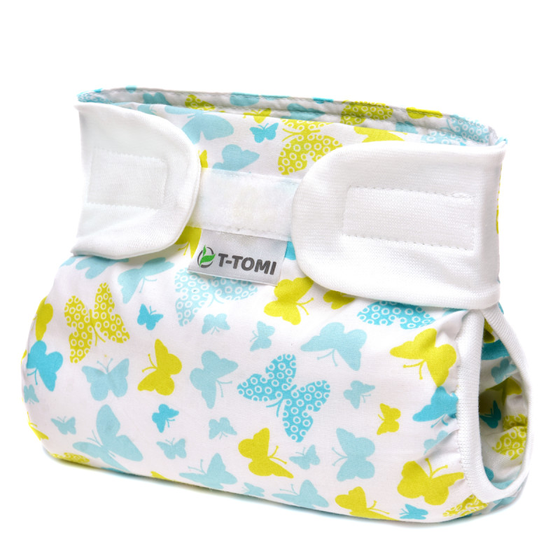 T-TOMI Ortopedické abdukční kalhotky - suchý zip Butterflies (5-9kg)