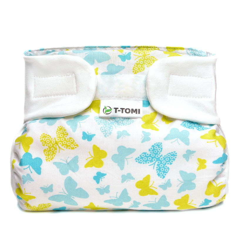 T-TOMI Ortopedické abdukční kalhotky - suchý zip Butterflies (5-9kg)