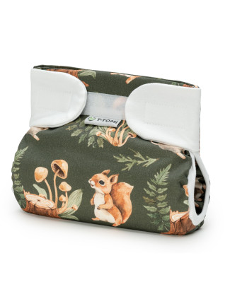 T-TOMI Ortopedické abdukční kalhotky - suchý zip Forest kingdom (3-6kg)