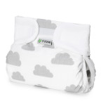 T-TOMI Ortopedické abdukční kalhotky - suchý zip Grey clouds (do 3kg)