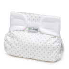 T-TOMI Ortopedické abdukční kalhotky - suchý zip Grey dots (do 3kg)