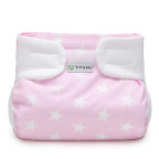 T-TOMI Ortopedické abdukční kalhotky - suchý zip Pink stars (3-6kg)