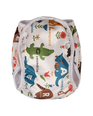 T-TOMI Plenkové plavky White safari