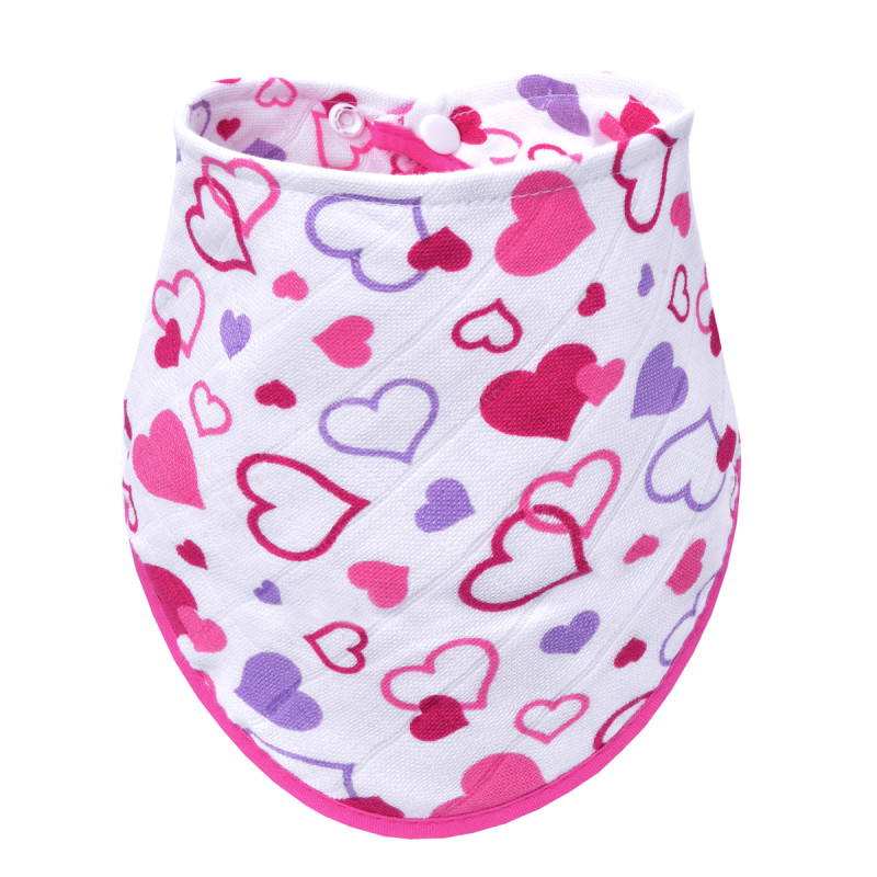 T-TOMI Bambusový slintáček Hearts