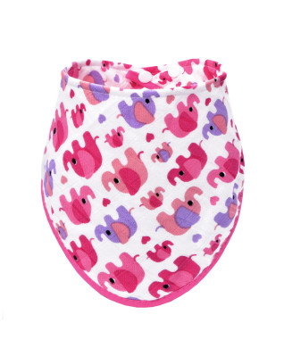 T-TOMI Bambusový slintáček Pink elephants