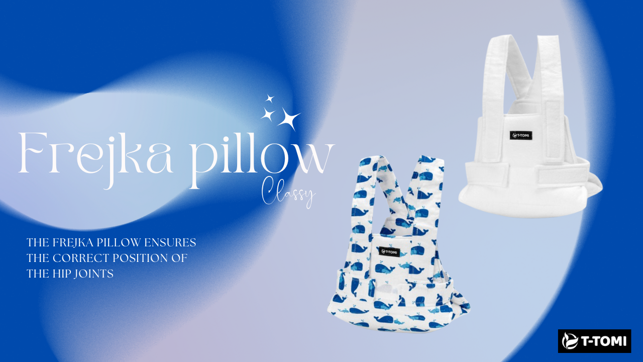 Frejkova peřinka a ortopedické kalhotky T-TOMI – péče o kyčle miminek