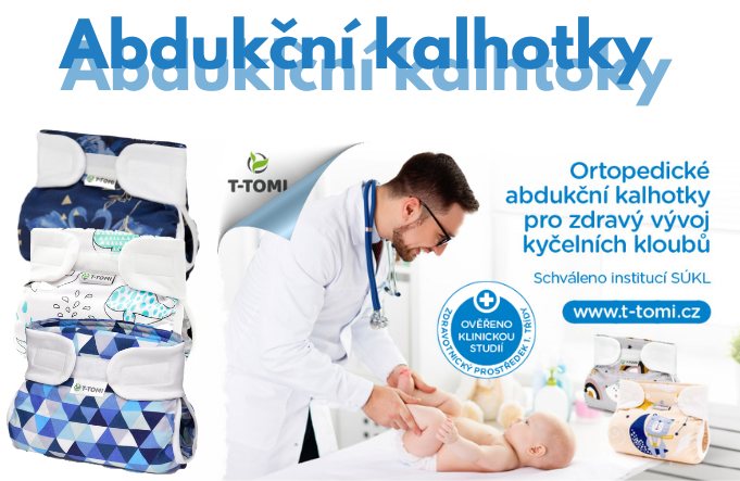 Správný start pro zdravý vývoj kyčlí – Ortopedické kalhotky T-TOMI